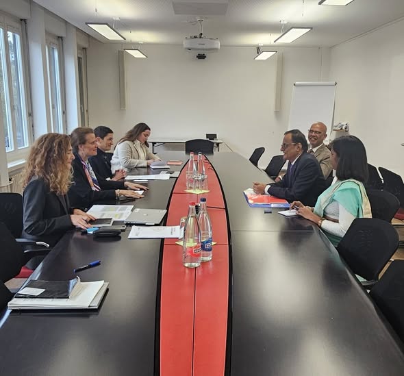 Principal Scientific Adviser to Government of India Visits Switzerland, from 14-16 October 2025